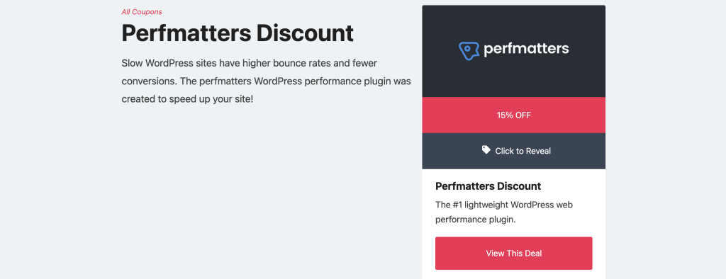 and this is how a product coupon page looks like