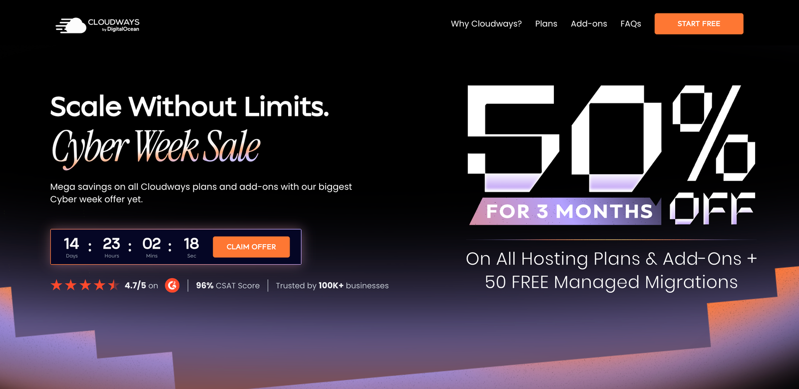 navigate to the Cloudways site.