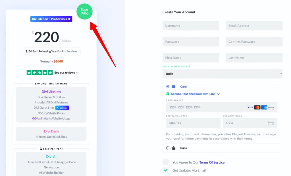 divi discount has been applied successfully
