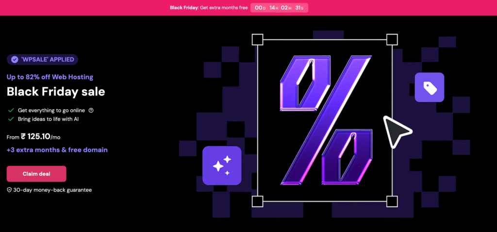 hostinger offer page