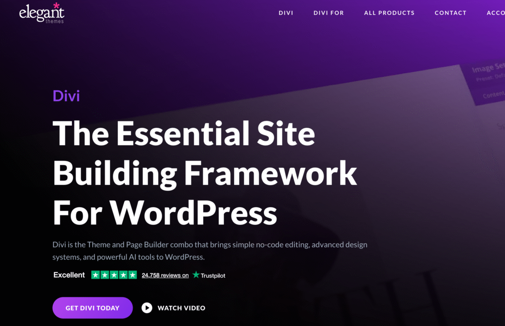 divi by elegant themes
