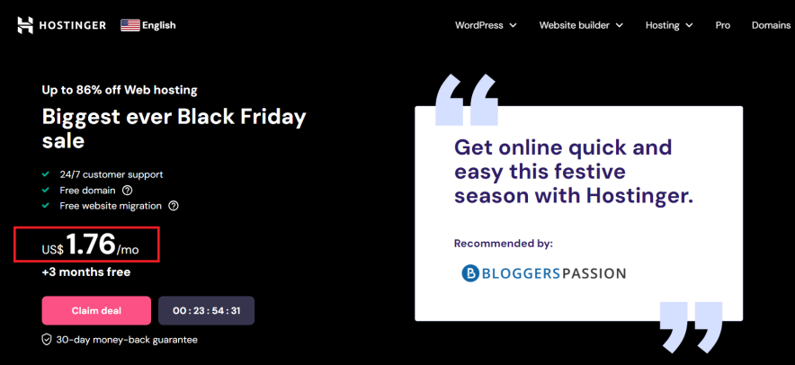 hostinger-black-friday-deal-2025