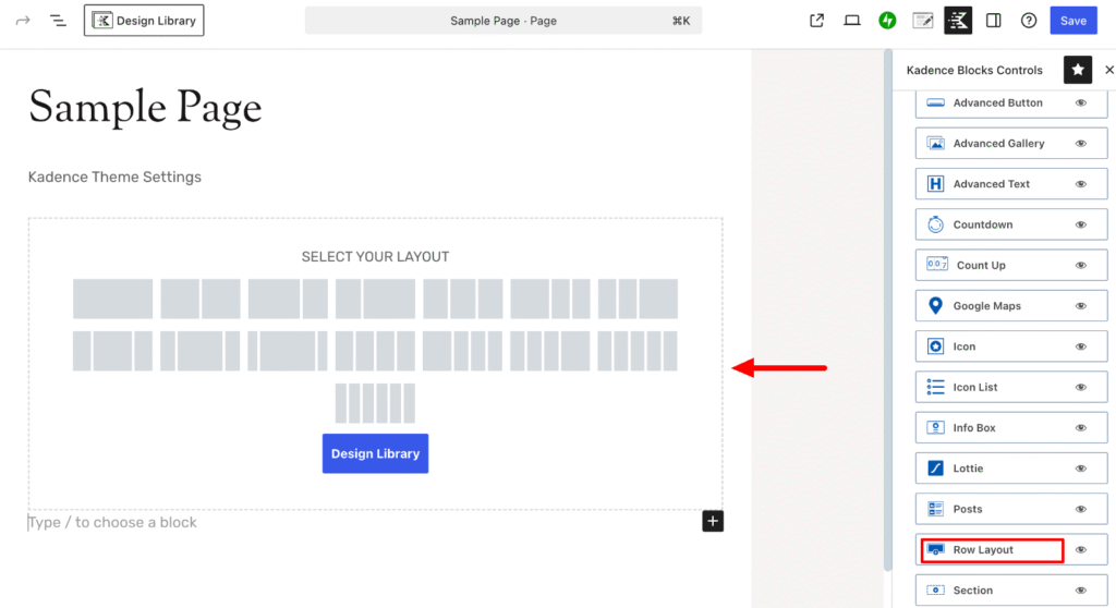 Kadence Blocks Customization