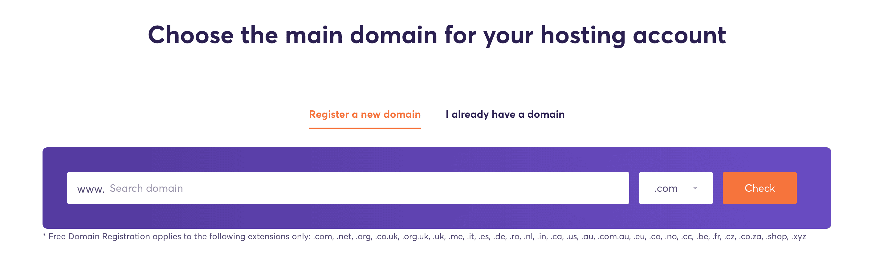step 2 Set Up Your Domain Name